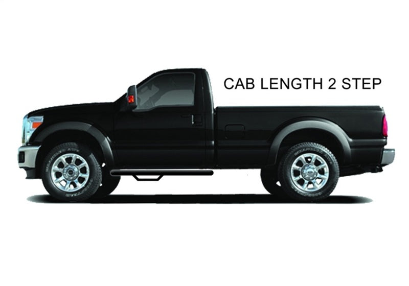 N-Fab C1954RC-TX Nerf Step 19-20 Chevy/GMC 1500 Regular Cab - Cab Length - Tex. Black