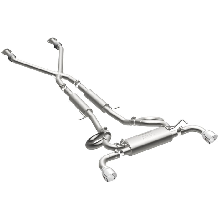 Magnaflow 19135 MagnaFlow Cat-Back 09-17 Nissan 370Z V6 3.7L Street Series SS 2.25in Dual Split Rear Exit Exhaust