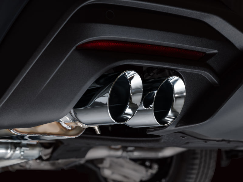 AWE Tuning 3025-42650 AWE 2024 Ford Mustang GT Fastback S650 RWD SwitchPath Catback Exhaust w/ Quad Chrome Silver Tips