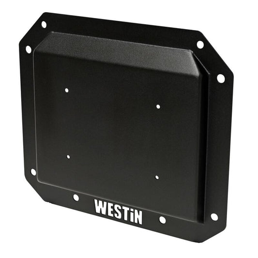 Westin 59-89055 21-25 Ford Bronco (Excl. Sport) Spare Tire Delete Plate - Tex. Blk