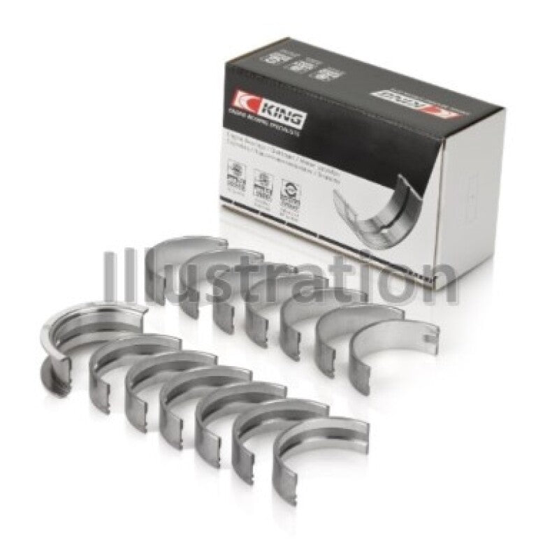 King Engine Bearings MB7781SM0.25 BMW N57 D30 A/B/C/N57N/N57S Main Bearing Set - Size +0.25mm