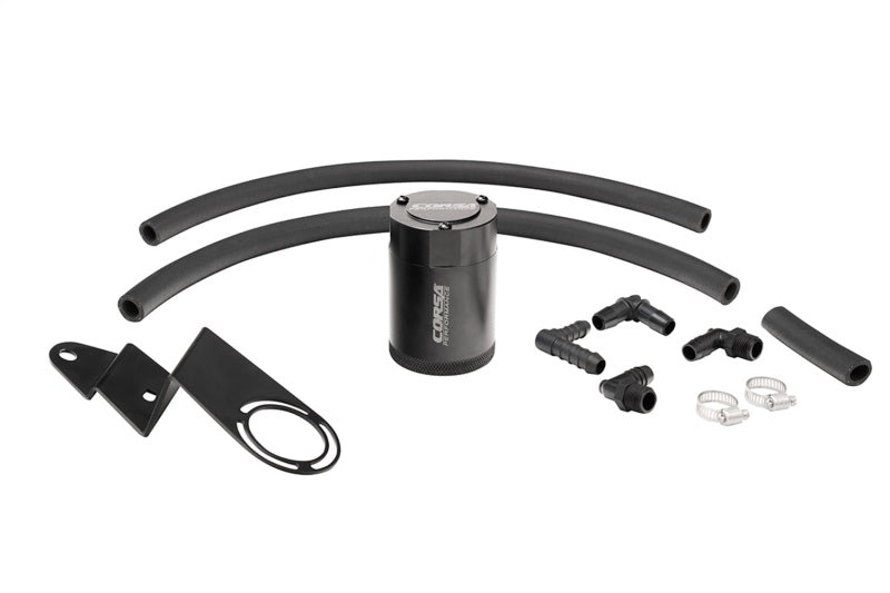 CORSA Performance CC0020 Corsa 2022-2025 Toyota Tundra 4WD 3.4L V6 Aluminum Oil Catch Can w/ Bracket