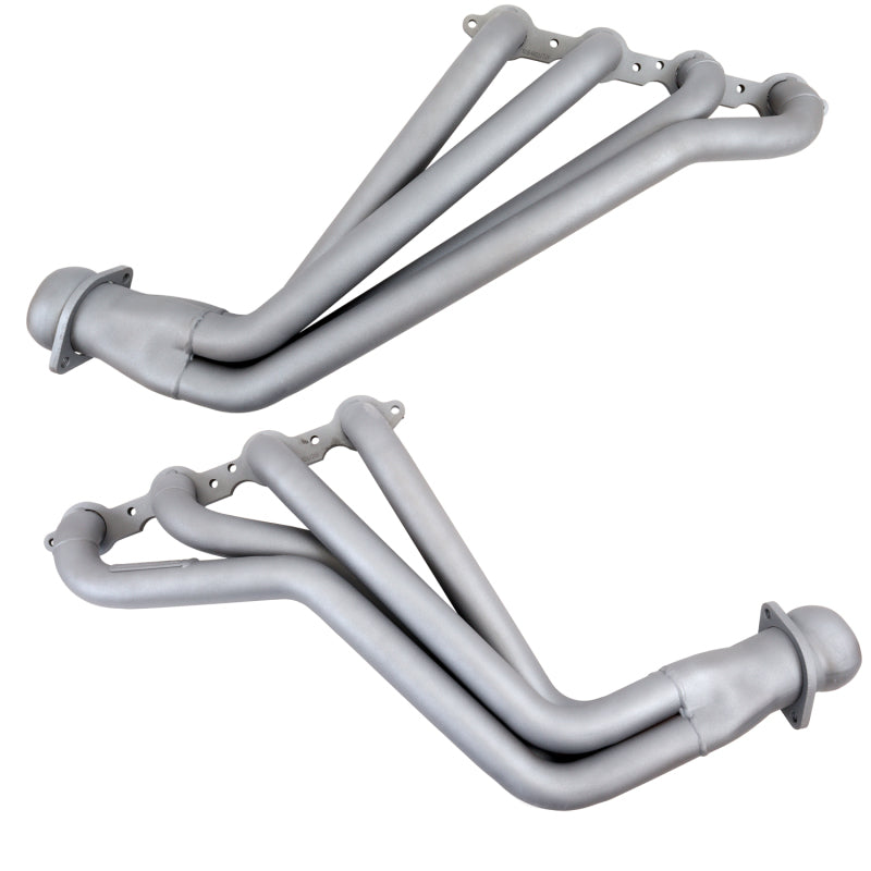 BBK 4021 10-15 Camaro LS3 L99 Long Tube Exhaust Headers With Converters - 1-3/4 Chrome
