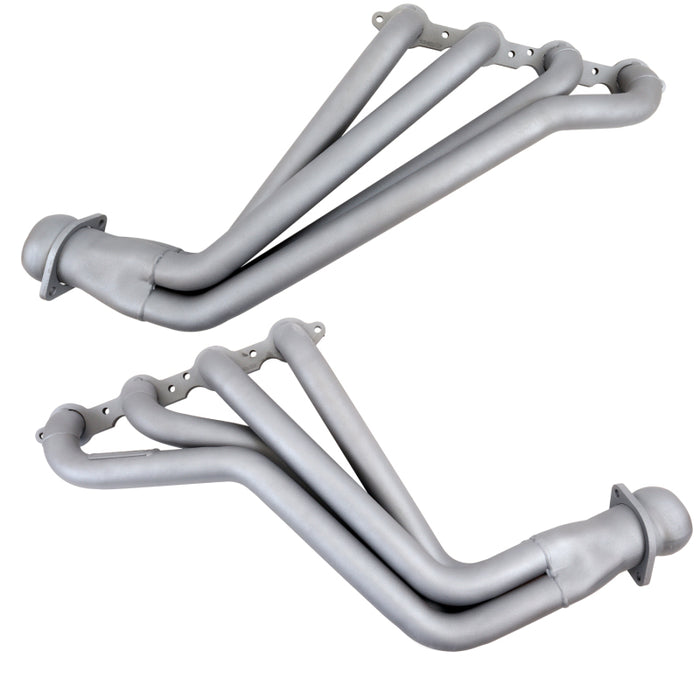 BBK 4021 10-15 Camaro LS3 L99 Long Tube Exhaust Headers With Converters - 1-3/4 Chrome