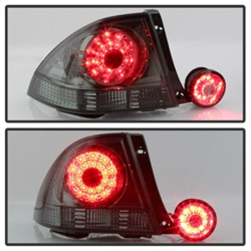 SPYDER 5085054 Spyder 01-03 Lexus IS300 LED Tail Lights w/Inner Trunk Lights - Smoke (ALT-YD-LIS300-LED-SET-SM)