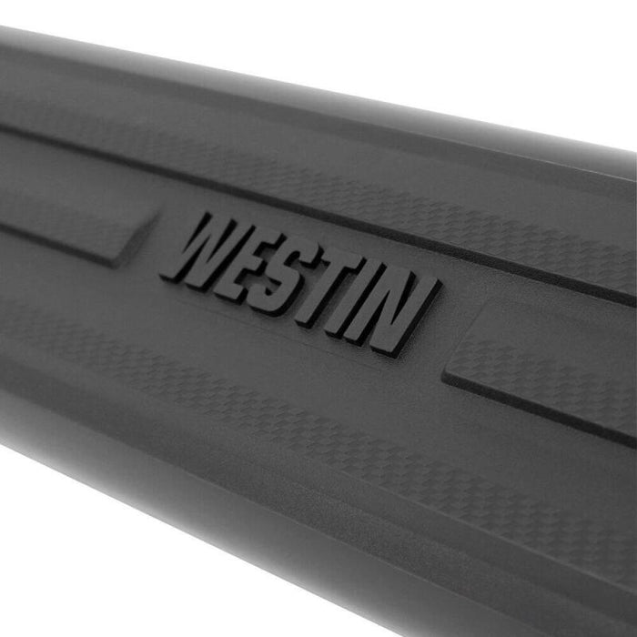 Westin 22-6035 Premier 6 in Oval Side Bar - Mild Steel 85 in - Black