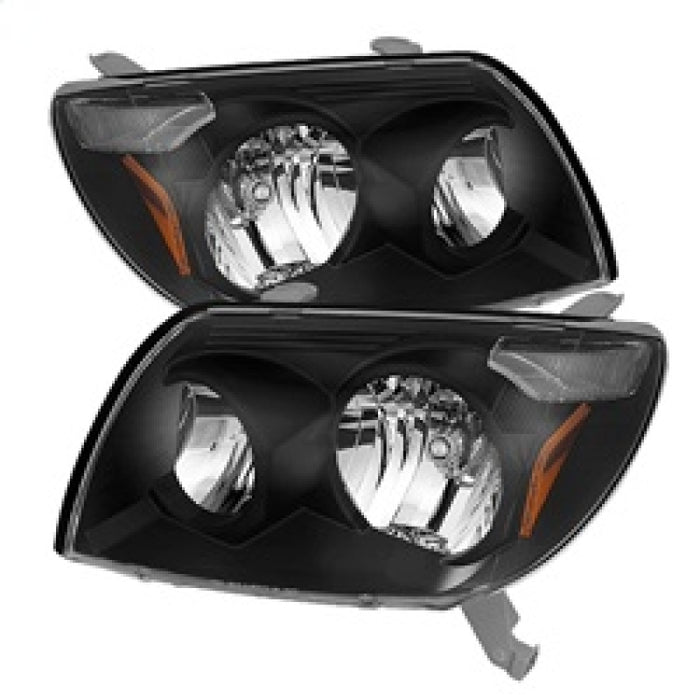SPYDER 9023583 xTune Toyota 4Runner 03-05 Crystal Headlights Black HD-JH-T4R03-AM-BK