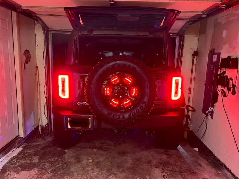 ORACLE Lighting 4211-003 Oracle LED Illuminated Wheel Ring 3rd Brake Light - Red