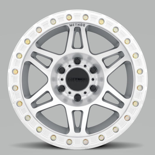 Method Wheels MR10679080344B Method MR106 Beadlock 17x9 -44mm Offset 8x6.5 130.81mm CB Machined/Clear Coat w/BH-H36125 Wheel