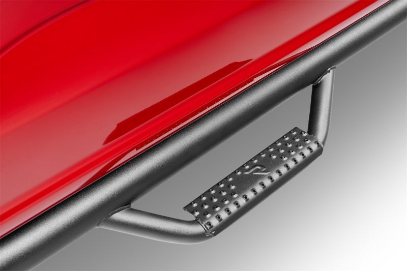 N-Fab F1596CC-6-TX Nerf Step 15-17 Ford F-150 SuperCrew 5.5ft Bed - Tex. Black - Bed Access - 3in