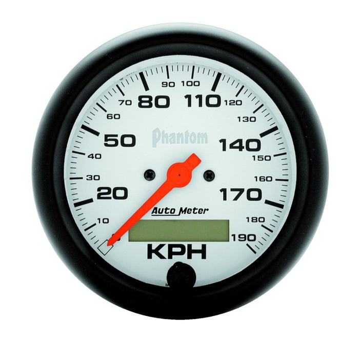 Autometer ATM5887-M 3-3/8 Phantom Speedo - Metric 190KPH