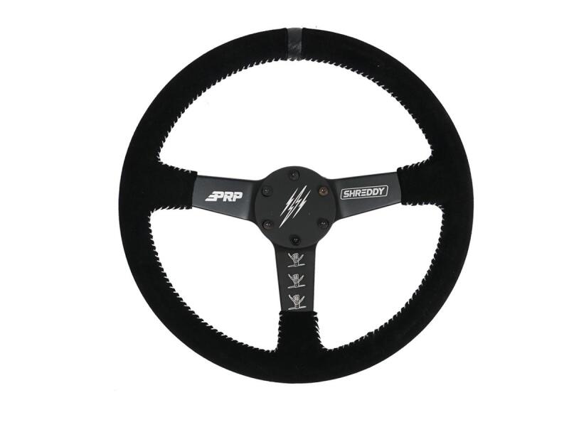 PRP Seats G240 PRP Comp-R Leather Steering Wheel - Black