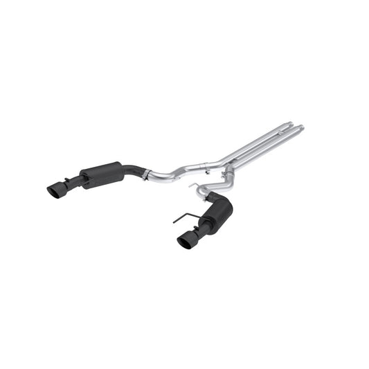 MBRP S7251BLK 2024 Ford Mustang GT S650, 5.0L 3in Cat-Back Dual Split Rear, Black-Coated (street)