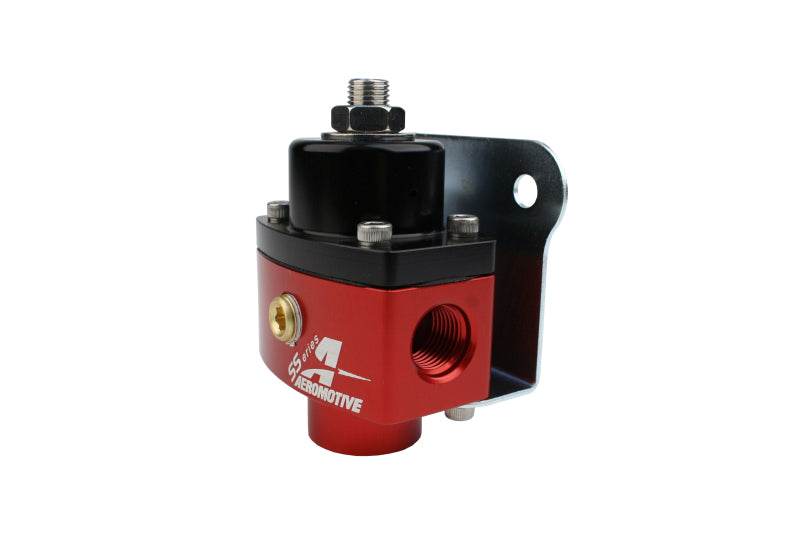 Aeromotive 13201 Carbureted Adjustable Regulator - Billet 2-Port AN-6