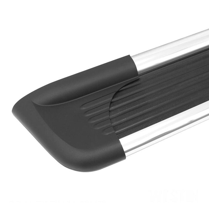 Westin 27-6150 Sure-Grip Aluminum Running Boards 85 in - Brushed Aluminum