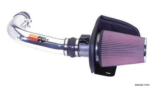 K&N Engineering 77-2514KP K&N 97-04 Ford F-150 V8-4.6L/5.4L High Flow Performance Kit