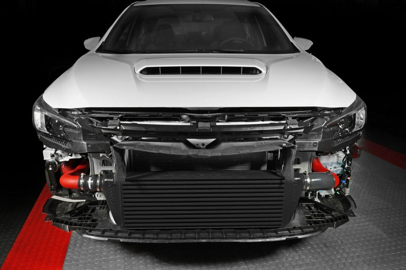 Perrin Performance PSP-ITR-441BK/RD PERRIN 22-25 Subaru WRX Front Mount Intercooler Kit (Red Tubes & Black Core)