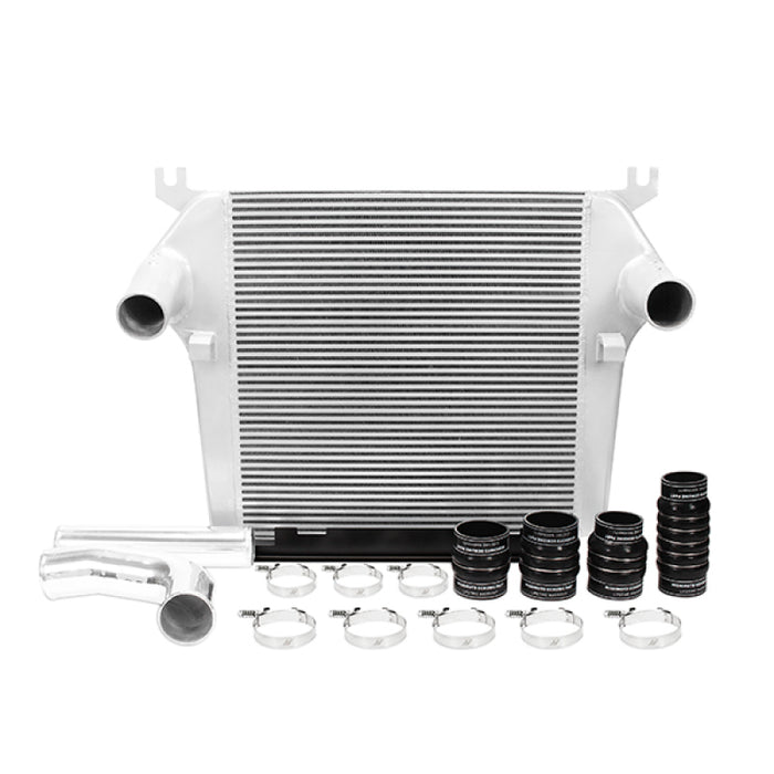 Mishimoto MMINT-RAM-10KSL 10-12 Dodge 6.7L Cummins Intercooler Kit (Silver)