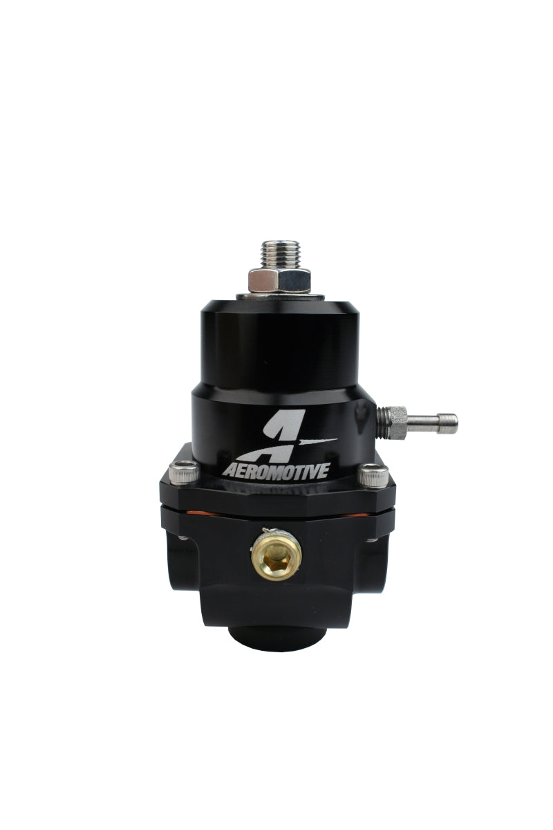Aeromotive 13303 Adjustable Regulator - 35-75PSI - .188 Valve - (2) -08 Inlets/-08 Return