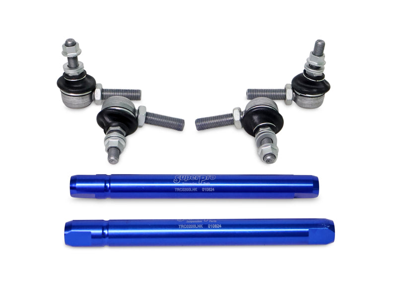 Superpro TRC10200 SuperPro 2004 Mazda 3 i Front HD Adjustable End Link Set (10mm Studs 254mm to 305mm)