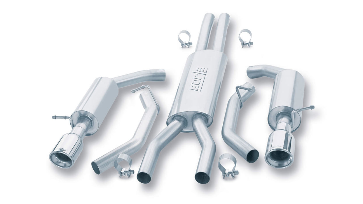 Borla 140008 02 Ford Thunderbird SS Catback Exhaust