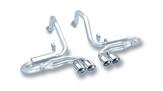 Borla 140039 97-04 Corvette Coupe/Conv/Hatchback 5.7L 8cyl 4spd/6spd RWD Classic S-Typein Cat-Back Exhaust