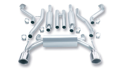 Borla 140045 03-08 350Z True Dual Cat-Back Exhaust 2BOXES