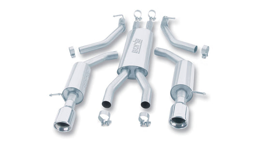 Borla 140081 03 Thunderbird 3.9L V8 AT RWD 2 DR Catback Exhaust