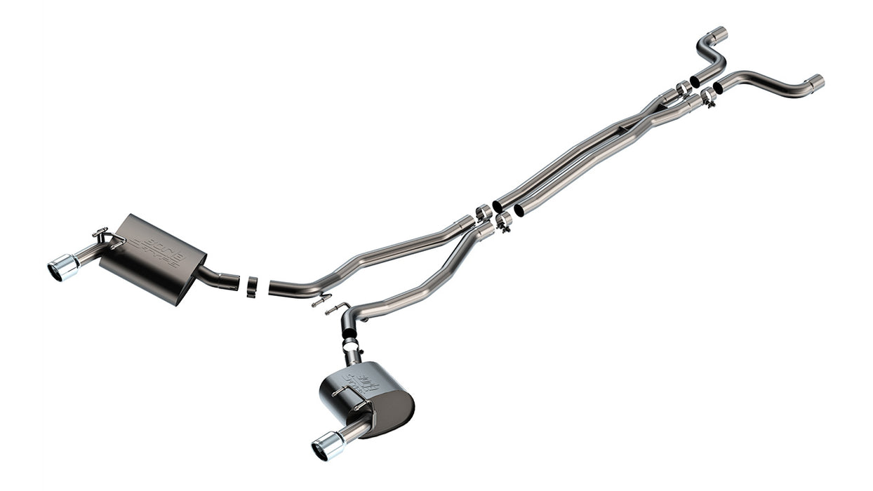 Borla 140282 10-13 Camaro 3.6L V6 (except 2013 RS) Touring Catback Exhaust