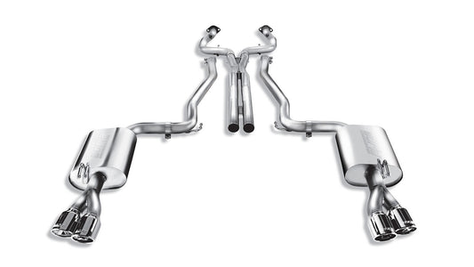Borla 140287 08-09 Pontiac G8/GT 6.0L 8cyl SS Catback Exhaust w/ X Pipe