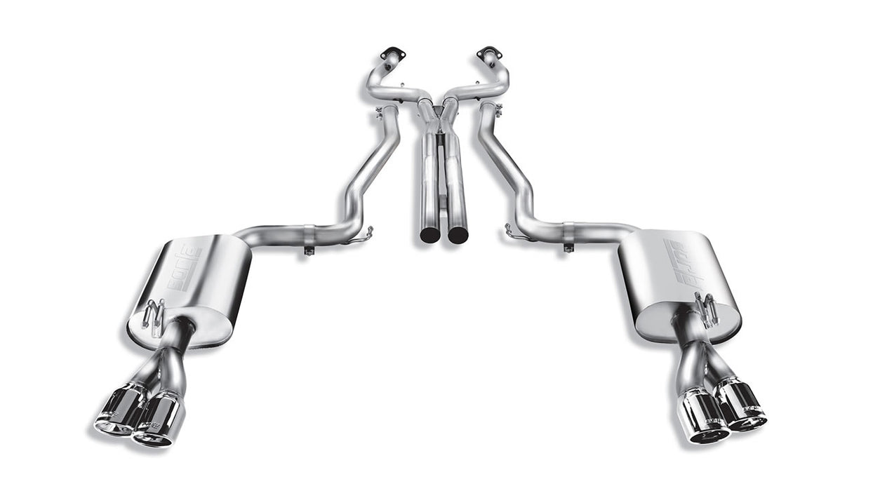 Borla 140287 08-09 Pontiac G8/GT 6.0L 8cyl SS Catback Exhaust w/ X Pipe