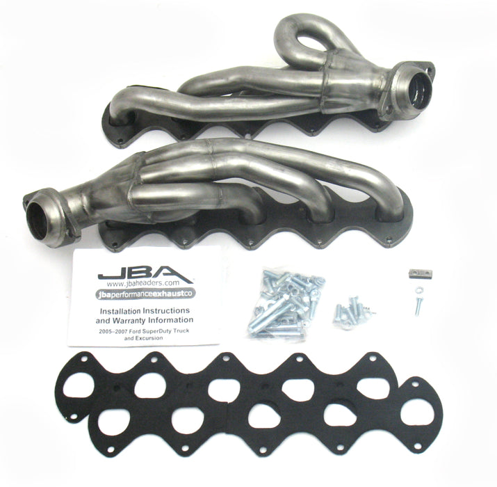 JBA 1670S 05-10 Ford F-Series 6.8L 3V V10 1-1/2in Primary Raw 409SS Cat4Ward Header