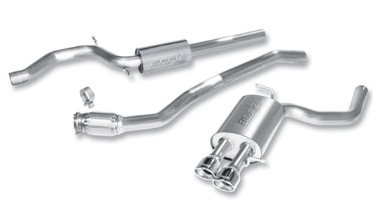 Borla 140315 09-15 Audi A4 Quattro Base SS Catback Exhaust