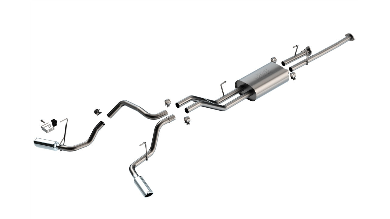 Borla 140332 09-15 Toyota Tundra 4.6L / 5.7L V8 Crew Max / Double Cab SS Dual Split Catback Exhaust