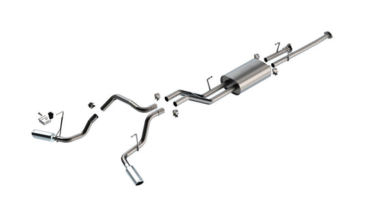 Borla 140332 09-15 Toyota Tundra 4.6L / 5.7L V8 Crew Max / Double Cab SS Dual Split Catback Exhaust