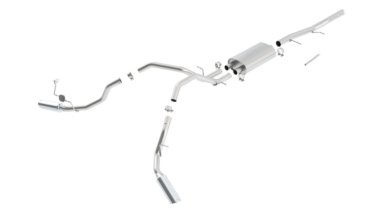 Borla 140341 09-11 Chevrolet Sierra 1500 WT/SLT/SLEi/XFE / Silverado 1500 WT/LT/LTZ/LS SS Catback Exhaust