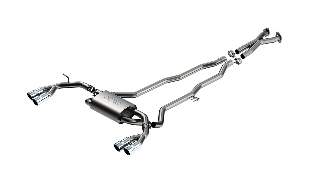 Borla 140345 10-13 Hyundai Genesis 3.8L-V6 SS Catback Exhaust