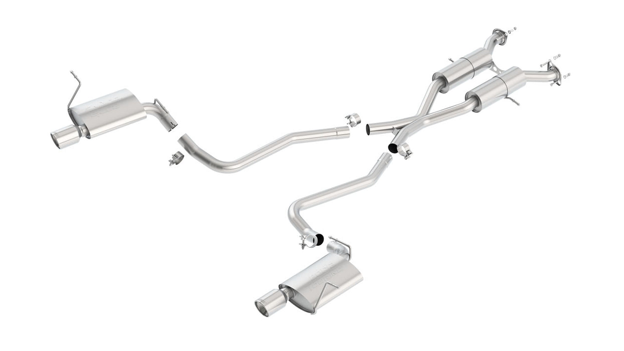 Borla 140406 11-16 Jeep Grand Cherokee Limited/Laredo 5.7L 8cyl 4WD/RWD SS Catback Exhaust