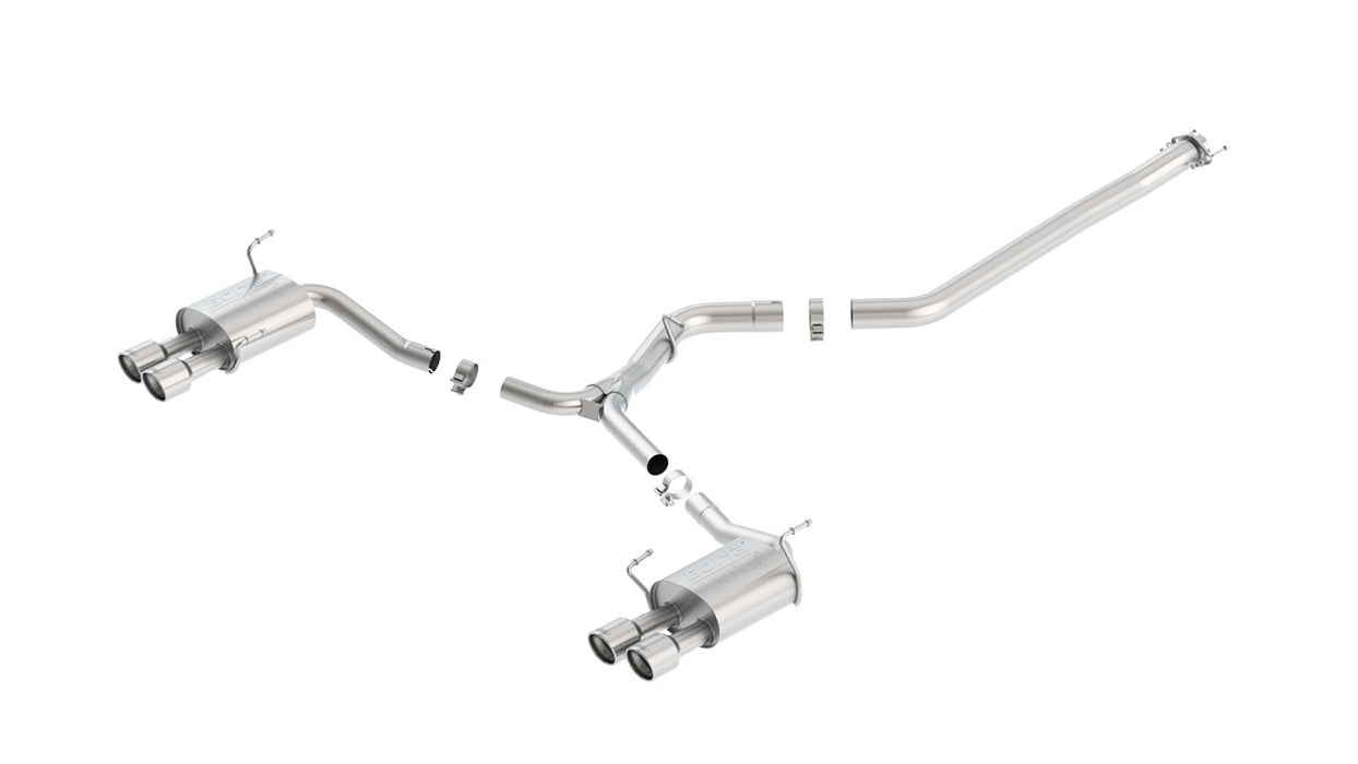 Borla 140418 11-14 Subaru Impreza WRX/STI Sedan 4dr ATAK SS Catback Exhaust