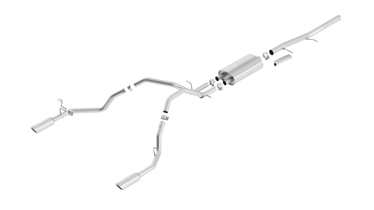 Borla 140429 09-11 Chevrolet Silverado / 09-11 GMC Sierra S-Type SS Catback Exhaust