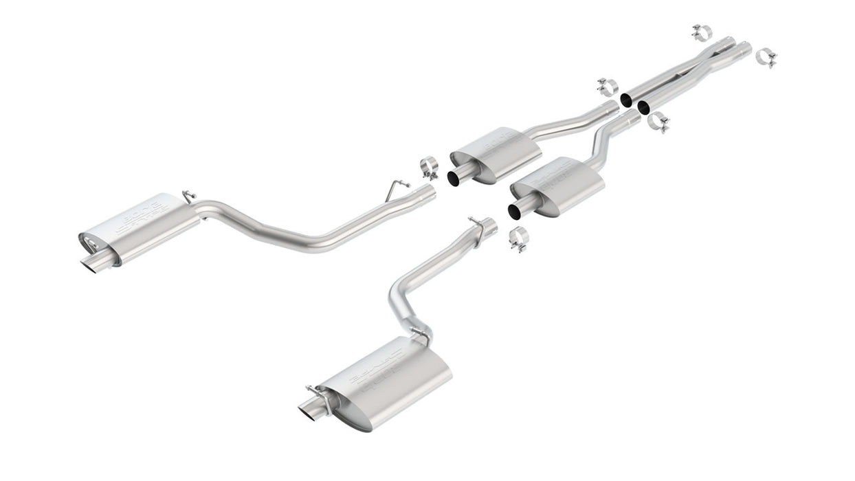 Borla 140443 11-14 Dodge Charger R/T / 11-14 Chrysler 300 C 5.7L V8 AT/MT S-Type SS Catback Exhaust