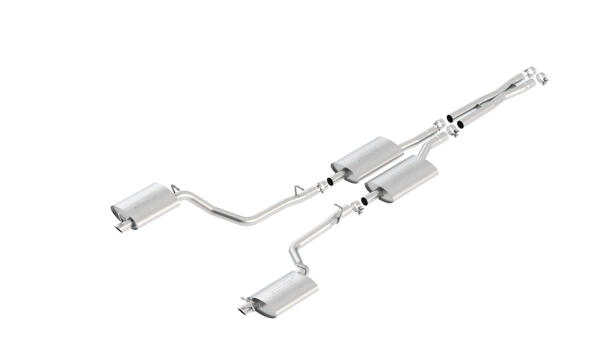 Borla 140448 11-14 Dodge Charger SE / 11-14 Chrysler 300 Ltd/Base/12 300 S X-Pipe Touring Catback Exhaust