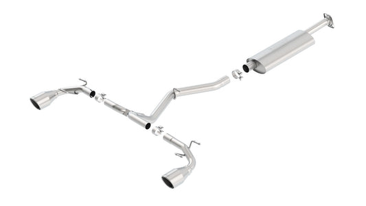Borla 140496 13-15 Scion FR-S 2.0L 4cyl 6spd / 13 Subaru BRZ 2.0L 4cyl 6spd SS Catback Exhaust