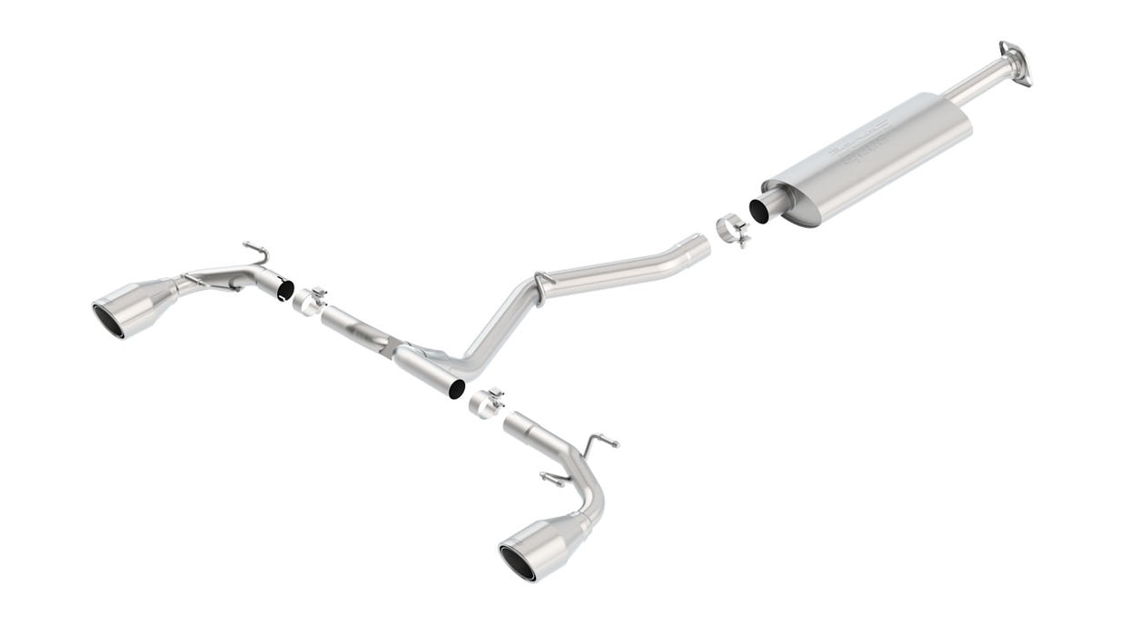 Borla 140496 13-15 Scion FR-S 2.0L 4cyl 6spd / 13 Subaru BRZ 2.0L 4cyl 6spd SS Catback Exhaust