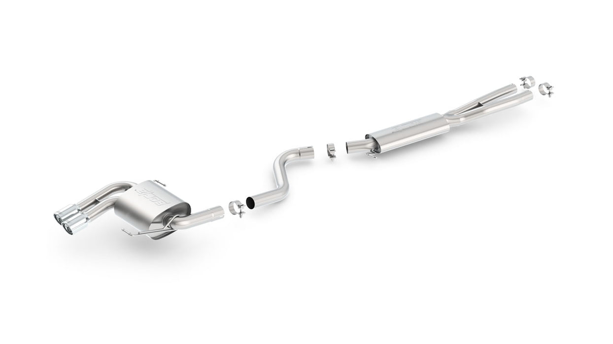 Borla 140505 08-12 BMW 328i Sdm E90 2.0L RWD Dual Left Rear Exit Touring Cat-Back Exhaust