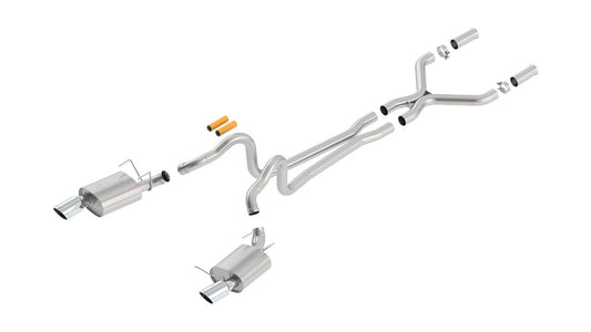 Borla 140516 13-14 Mustang GT/Boss 302 5.0L V8 RWD Single Split Rear Exit ATAK Catback Exhaust
