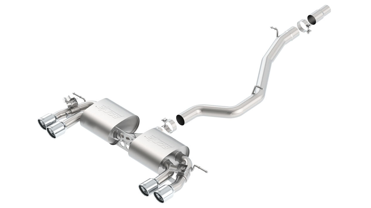 Borla 140643 2015 Volkswagen Golf-R 2.0L Turbo S-Type CB Exhaust