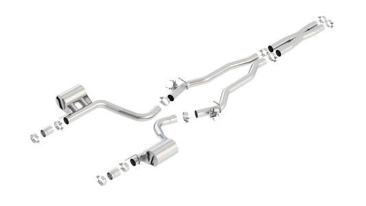 Borla 140648 15-16 Dodge Challenger Hellcat 6.2L V8 ATAK w/ Valve Simulator CB Exhaust Factory Valance