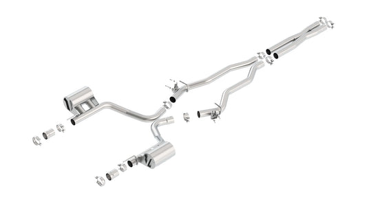Borla 140675 2015-2022 Charger SRT 392 / Scat Pack 6.4L Atak Catback Exhaust Single Split Rear Exit