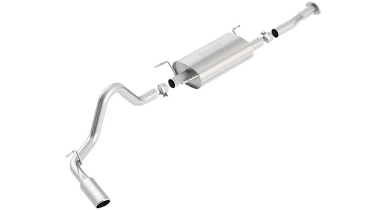 Borla 140680 2016 Toyota Tacoma 3.5L V6 Auto 4DR CC SB S-Type 2.5in Single Left Rear Exit 4in Tip Exhaust